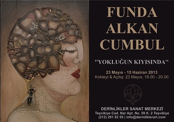 Funda Alkan Cumbul sergisi 23 Mayıs – 15 Haziran’da Derinlikler Sanat Merkezi’nde